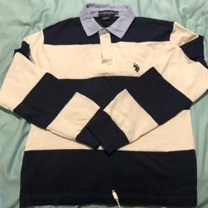 US Polo Assn Boys Rugby Shirt Size L (14)
